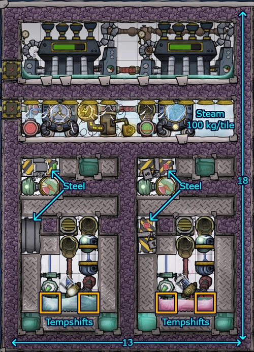 A cryofuel condenser for producing liquid oxygen and liquid hydrogen.